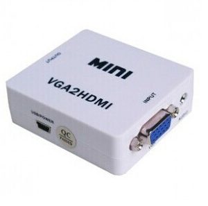 Alternative view of VGA to HDMI Converter