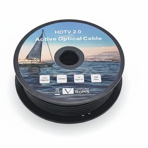Alternative view of HDMI Fiber Optic 4K Cable